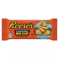 Reeses Caramel Big Cup King Size karamellás csokoládé 79g