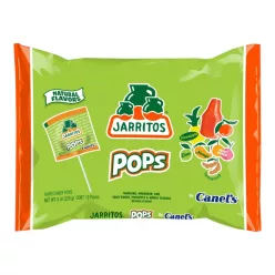 Jarritos Pops gyümölcsös nyalóka csomag 228g