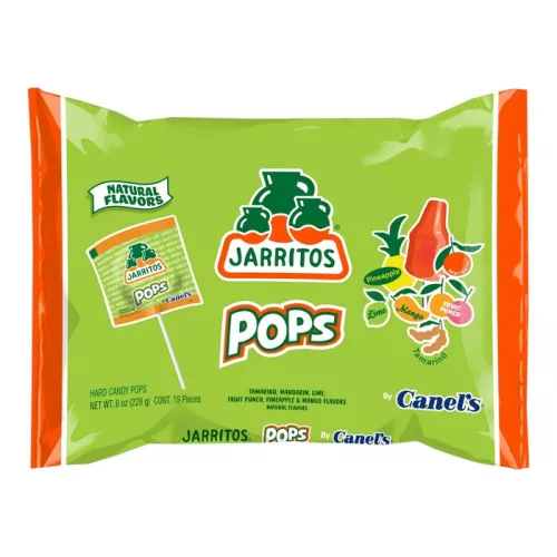 Jarritos Pops gyümölcsös nyalóka csomag 228g