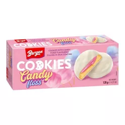Bergen Cookies Candy Floss vattacukor ízű sütemény 128g