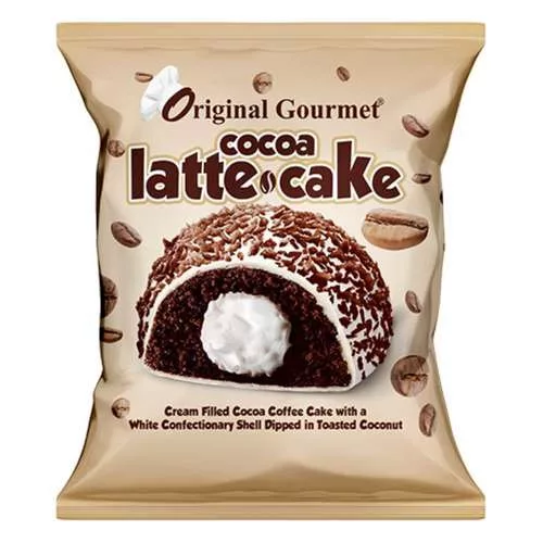 Original Gourmet Chocolate Latte Cake kókuszos-csokoládés sütemény 50g