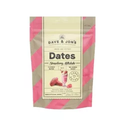   Dave & Jons Dates Strawberry milkshake epershake ízű datolya 125g