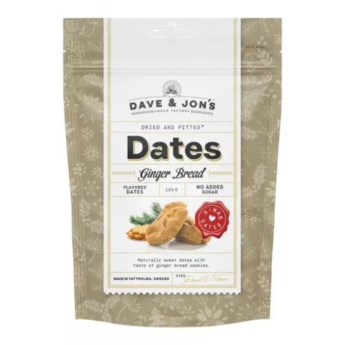 Dave & Jons GingerBread mézeskalács ízű datolya 125g