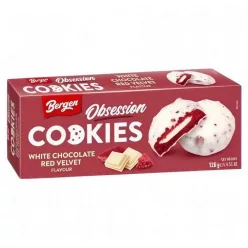   Bergen Obsession Red Velvet fehércsokis vörösbársony sütemény 128g