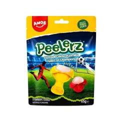Amos Peelerz World Cup Gummy hámozható gumicukor 65g