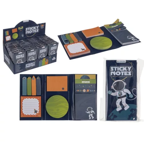 Sticky notes Space öntapadós jegyzettömb készlet