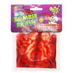   Crazy Candy Factory Zombie Brain zombie agy eper ízű gumicukor cukorszirupban 120g