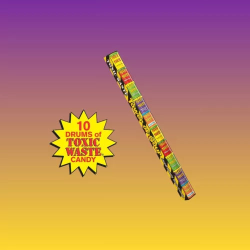Toxic Waste Tower Of Sour Box savanyú cukorka válogatás torony 420g