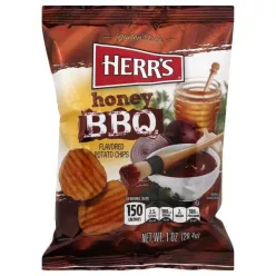 Herrs Honey BBQ mézes-BBQ ízű burgonyachips 28g
