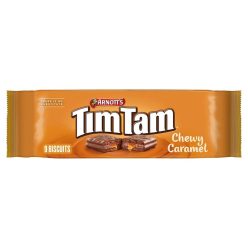   Arnotts Tim Tam Chewy Caramel Biscuits karamellás keksz 175g