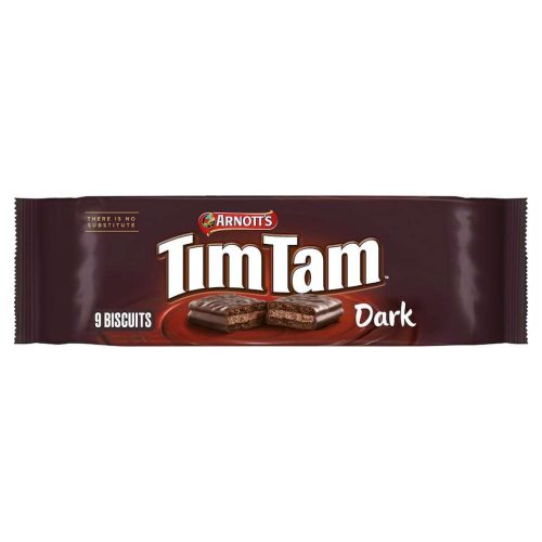 Arnotts Tim Tam Dark Chocolate Biscuits étcsokoládés keksz 163g