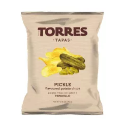 Torres Pickle savanyú uborka ízű burgonyachips 40g