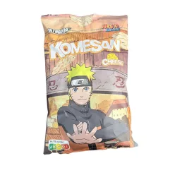   Ultra Pop Naruto Komesan Cheese rice chips - sajt ízű rizschips 60g