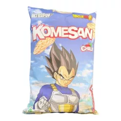   UltraPop Komesan Dragon Ball Z Vegeta Rice Chips Chili Pepper - chilis rizschips 60g