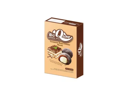 QLove Tiramisu Dolce Creme Deluxe Mochi 180g