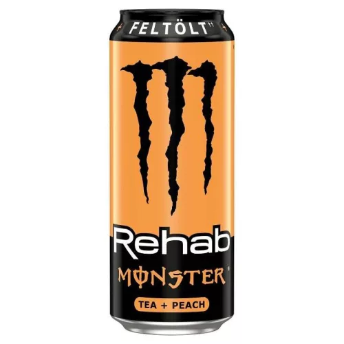 Monster Energy Rehab Peach Tea Energiaital 500ml DRS
