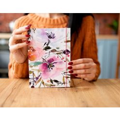   Azariyeva 2019 Pipacs virágzások vázlatfüzet rajzoláshoz - nagy méretben