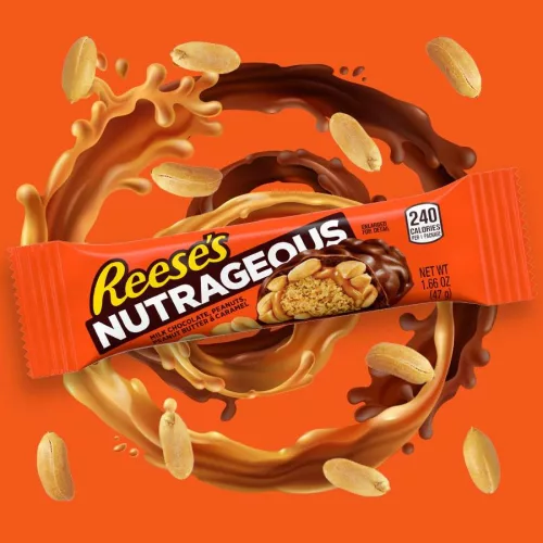 Reeses Nutrageous mogyoróvajas szelet 47g