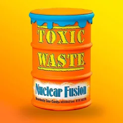   Toxic Waste Nuclear Fusion narancssárga dobozos savanyú cukorkák 42g