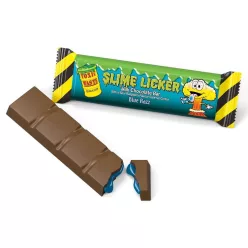   Toxic Waste Slime Licker Chocolate Bar Blue Razz csokoládé savanyú kék málna töltelékkel 50g