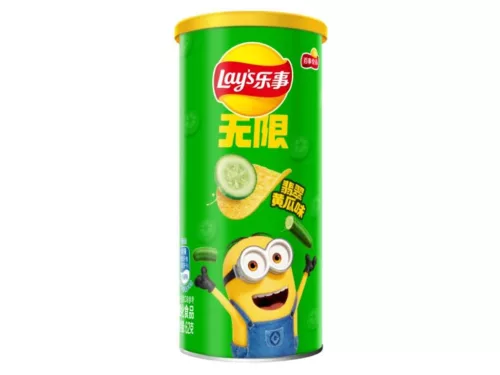 Lays Minions Refeshing Cucumber uborkás chips 62g