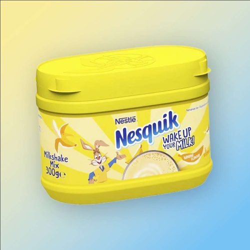 Nestle Nesquik Banana Milkshake Mix banán ízű italpor 300g