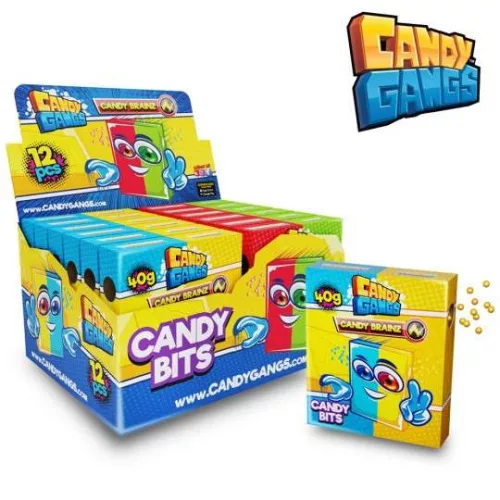 Candy Gangs Candy Brainz gyülöcsös cukorka 40g