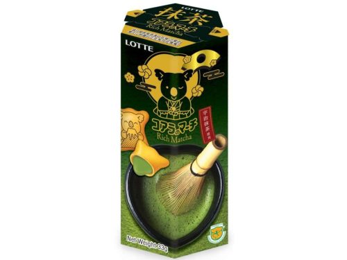 Lotte Koalas March Rich Matcha ízű krémmel töltött keksz 33g