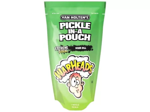 Van Holtens Warheads Extreme Sour Pickle extrém savanyú uborka 242g