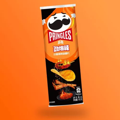 Pringles Hot Spicy Strips 110g