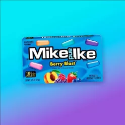   Mike and Ike Berry Blast bogyós gyümölcs ízű cukorkák 120g