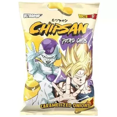 UltraPop Chipsan Chips Caramelized Onions Goku Vs Freezer burgonyachips 110g