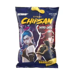   UltraPop Chipsan Potato Chips Barbecue Vi Vs Jinx burgonyachips 110g