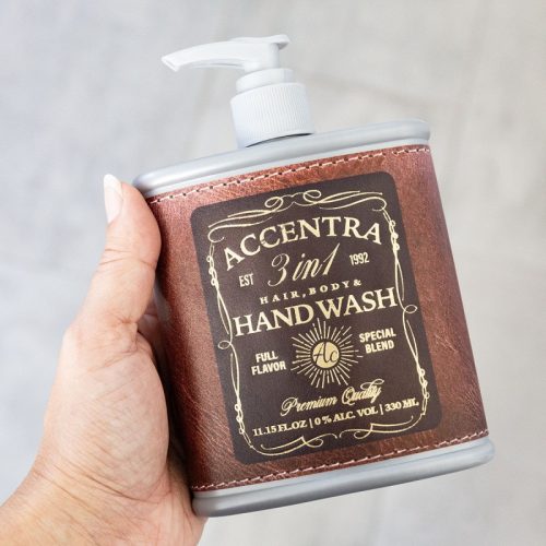 3in 1 flaska alakú adagoló szappannal Special Blend férfiaknak 330ml