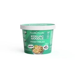   The Noodle Poodle Konjac Vegetable zöldséges instant tészta tálban 150g