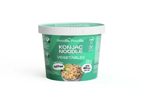 The Noodle Poodle Konjac Vegetable zöldséges instant tészta tálban 150g