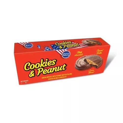 AB Cookies and Peanut mogyoróvajas keksz 96g