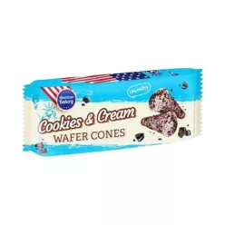  AB Cookies & Cream Cones gofritölcsérek krémes töltelékkel 100g