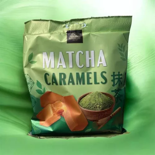 Bardollini Matcha Caramels tejkaramella matcha töltelékkel 175g