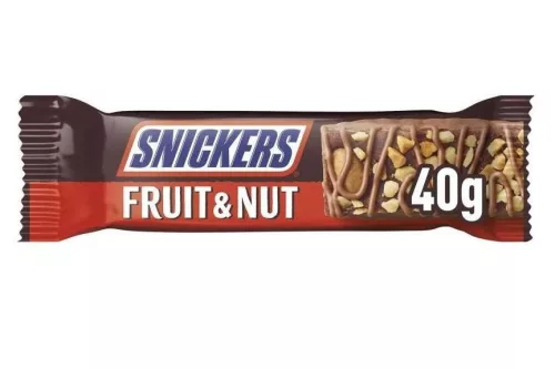Snickers Fruit and Nut gyümölcs és dió magas rosttartalmú szelet 40g