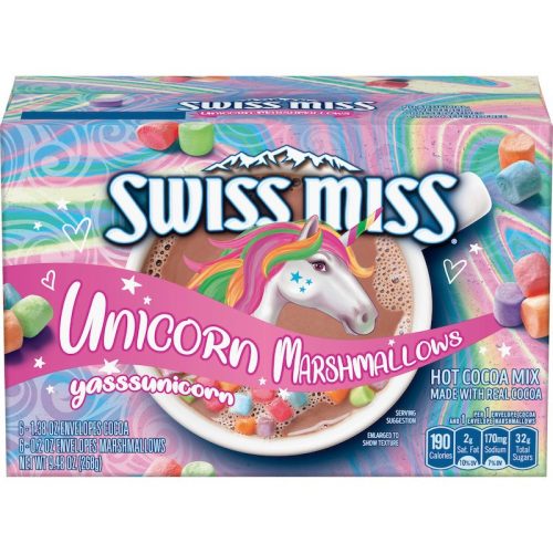 Swiss Miss Hot Chocolate Unicorn Marshmallows forró csoki mix 260g
