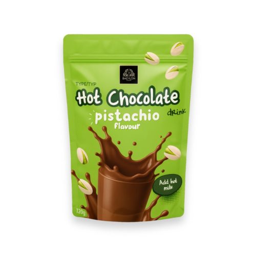 Hot Chocolate Pistachio pisztáciás forrócsokipor 120g