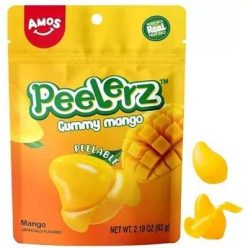 Amos Peelerz Mango ízű hámozható gumicukor 65g
