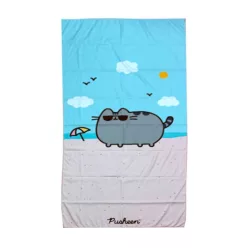 Pusheen Macska mikroszálas strandtörölköző