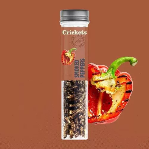 Sens Fűszeres egészben sült tücskök Füstölt paprika ízű 20g