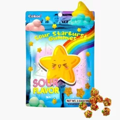 COKOC Sour Starburst Gummy Cluster gumicukor 100g
