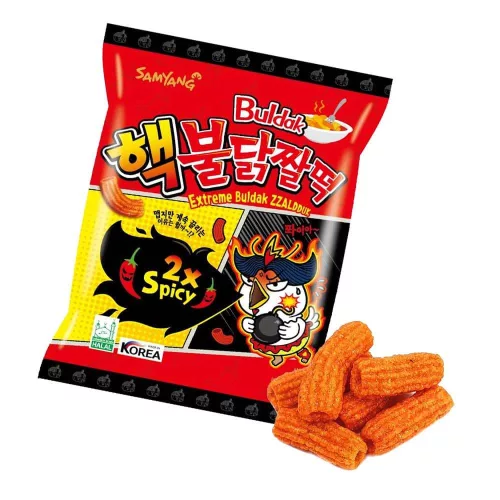 Samyang Zzalduk Extreme 2x Spicy csípős tészta snack 80g Szavatossági idő: 2026-05-27