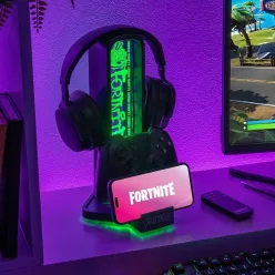   Fortnite Desk Headphone Stand With Light fejhallgatótartó világítással