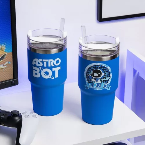 PlayStation AstroBot rozsdamentes acél utazó bögre 600ml