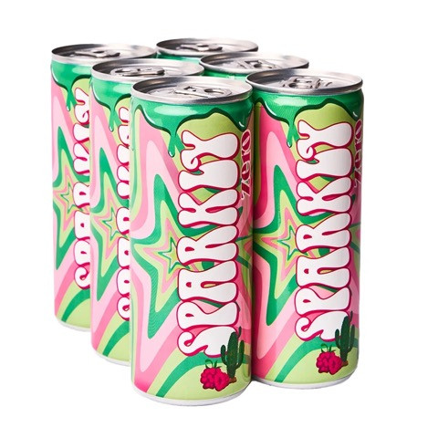 Sparkly Zero Kaktusz - Málna üdítőital